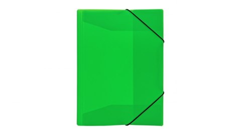 ND39_520452 TECZKA Z GUMKA PP A4 NEON ZIE B-FOL FOL BIURFOL