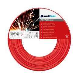 Wąż do ACETYLENU CellFast CF20010R 0,9cmx0,3cmx50m
