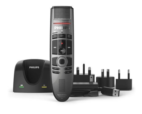 Philips SpeechMike SMP4000 - Pilot zdalnego sterowania - ciemnoszary perłowy metalik