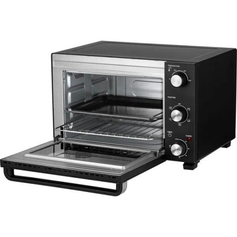 Piekarnik elektryczny MPM MPE-16/T czarny, poj. 35L, wym. 55,1x43,1x36,6, termoobieg