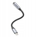 Adapter Lightning męski do 3.5mm Jack Vention 0,1m czarny