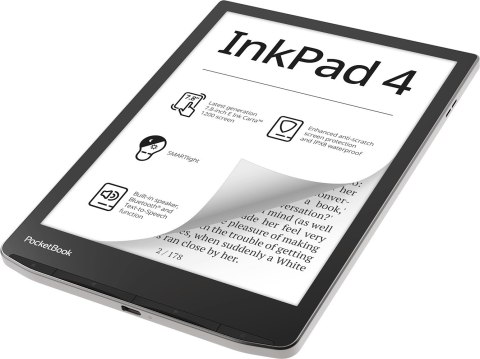 Czytnik E-booków PocketBook InkPad 4 743 7,8" 32GB Wi-Fi Stardust Silver