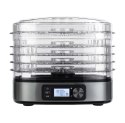Suszarka spożywcza MPM MSG-12, 5 sit, elektroniczny wyświetlacz, 380W
