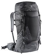 Plecak Futura Air Trek 50 + 10 czarno-grafitowy | uniwersalny