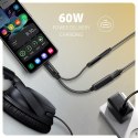 AXAGON AXAGON | ADA-HCPD USB-C - Hi-Res DAC Audio Adapter PD, 60W