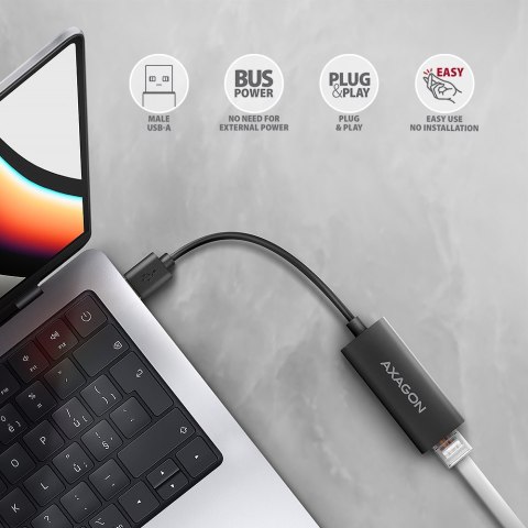 AXAGON AXAGON | ADE-AR USB-A Gigabit Ethernet Adapter