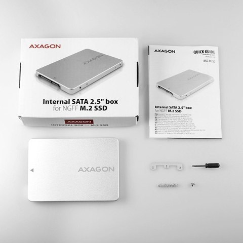AXAGON AXAGON Internal 2.5" box with SATA interface for M.2 SATA SSD