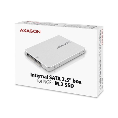 AXAGON AXAGON Internal 2.5" box with SATA interface for M.2 SATA SSD