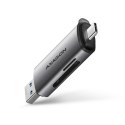 AXAGON AXAGON Mobile USB 3.2 Gen 1card reader with USB-C and USB-A connectors | CRE-SAC