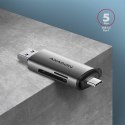 AXAGON AXAGON Mobile USB 3.2 Gen 1card reader with USB-C and USB-A connectors | CRE-SAC