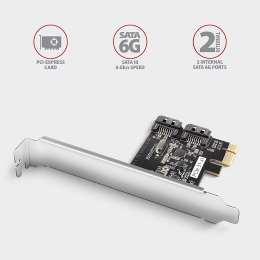 AXAGON AXAGON Two-channel SATA III PCI-Express controller with two internal SATA port outputs | PCES-SJ2