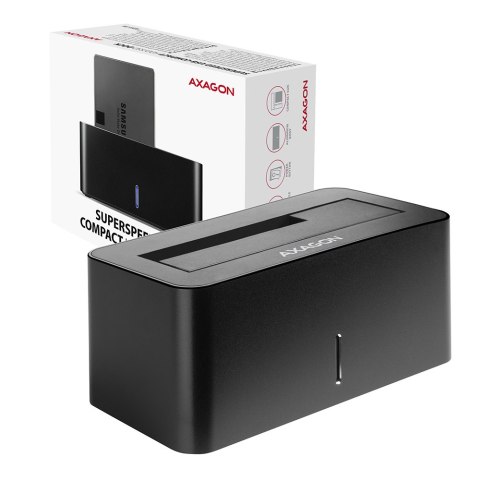 AXAGON AXAGON | USB 3.0-1x SATA 6G HDD Dock Station, Black | ADSA-SN