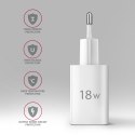 AXAGON AXAGON Wallcharger 1x port USB-A, QC3.0/AFC/FCP/Apple, 18W | ACU-QC18W