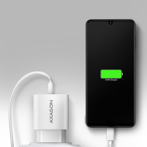 AXAGON AXAGON Wallcharger 1x port USB-A, QC3.0/AFC/FCP/Apple, 18W | ACU-QC18W