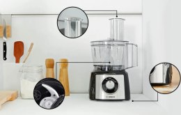 Bosch Bosch | Food Processor MultiTalent 3 Plus | MCM3PM386 | 900 W | Number of speeds 2 | Bowl capacity 2.3 L | Black/Stainless steel