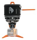 Zestaw do gotowania Jetboil Trailcook 1.2L - carbon (palnik gazowy, garnka 1,2L, pokrywka, podstawka pod kartusz)