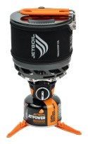 Zestaw do gotowania Jetboil Trailcook 1.2L - carbon (palnik gazowy, garnka 1,2L, pokrywka, podstawka pod kartusz)
