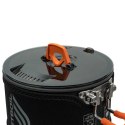 Zestaw do gotowania Jetboil Trailcook 1.2L - carbon (palnik gazowy, garnka 1,2L, pokrywka, podstawka pod kartusz)
