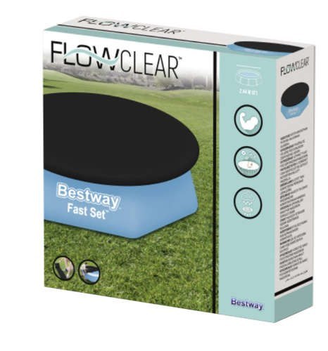 Pokrywa uniwersalna do basenu 244cm BESTWAY 58032