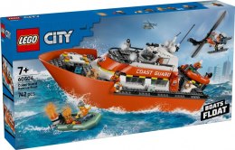 Klocki city 60504 Łódź ratunkowa i helikopter straży przybrzeżnej