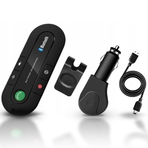 Zestaw głośnomówiący samochodowy bluetooth 5.0 -m012