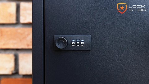 Skrzynka paczkomatowa Extralink LockStar 44x34x55cm stalowa skrzynia na paczki