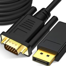 Przejściówka adapter displayport do vga konwerter -e375