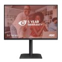 AOC E4 X24E4U monitor komputerowy 61 cm (24") 1920 x 1200 px Full HD LED Czarny