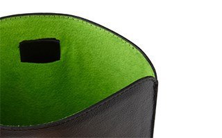 Acer LC.BAG11.002 etui na tablet Etui wsuwane Czarny, Zielony