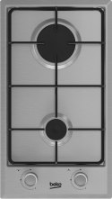 Beko HDCG 32220 FX Stal nierdzewna Wbudowany 29 cm Gaz 2 stref(y)