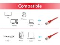 Equip 606511 kabel sieciowy Czerwony 30 m Cat6a S/FTP (S-STP)
