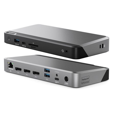 ALOGIC DX3 Przewodowa USB 3.2 Gen 1 (3.1 Gen 1) Type-C Czarny, Szary