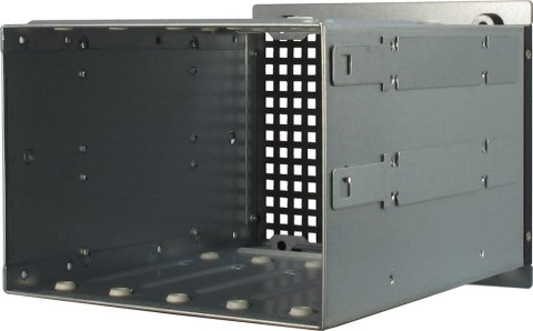 Inter-Tech 3U-30248 Stojak Czarny, Stal nierdzewna