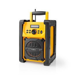 Nedis RDFM3100YW radio Miejsce pracy Cyfrowy Czarny, Żółty