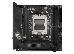 Asus Asus | ROG STRIX B650E-I GAMING WIFI | Rodzina procesorów AMD | Gniazdo procesora AM5 | DDR5 DIMM | Gniazda pamięci 2 | Obsługiw