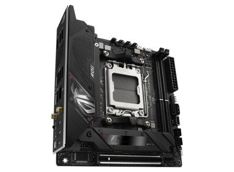 Asus Asus | ROG STRIX B650E-I GAMING WIFI | Rodzina procesorów AMD | Gniazdo procesora AM5 | DDR5 DIMM | Gniazda pamięci 2 | Obsługiw