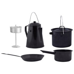 Esschert Design FF215 kampingowy przybór kuchenny Zestaw Czarny