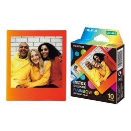 Fujifilm Fujifilm | Instax Square Rainbow (10) Film Instant | 72 x 86 mm | Obszar Obrazu 2.4 x 2.4