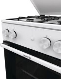 Kuchnia gazowa GORENJE GG5A14WJ | piekarnik gazowy | 70 l | 4 palniki | biały