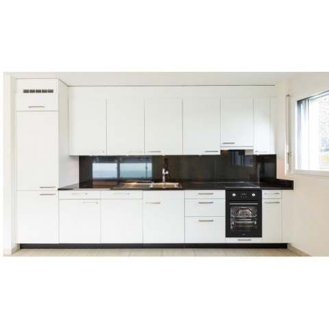 Piekarnik elektryczny do zabudowy MPM-45-BO-22 45 cm czarny, termoobieg, funkcja grill