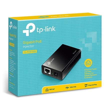 TP-LINK TP-LINK | PoE Injector 15.4W | TL-PoE150S | Porty Ethernet LAN (RJ-45) 2x10/100/1000