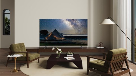 Telewizor TCL 43P7K QLED 40" 4K Ultra HD Google TV Dolby Atmos DVB-T2 Metaliczny