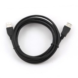Cablexpert Cablexpert | Przedłużacz USB | Męski | 4-pinowy USB Typ A | Żeński | Czarny | 4-pinowy USB Typ A | 3 m