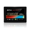 Silicon Power Dysk SSD Silicon Power Slim S55 120 GB SATA | Prędkość odczytu 550 MB/s | Prędkość zapisu 420 MB/s | Gwarancja 36 m-c