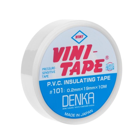 NAR0511 Taśma izolacyjna VINI-Japan #102 0.15x19x10 biała DENKA