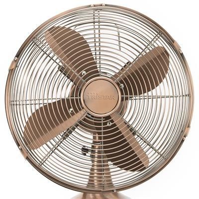 Tristar Tristar | Retro Table Fan | VE-5970 | Table fan | Copper | Diameter 30 cm | Number of speeds 3 | Oscillation | 35 W | No