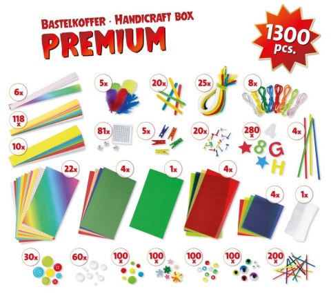 Zestaw kreatywny - robótki ręczne premium