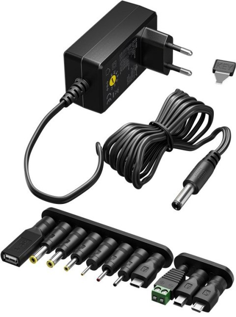 Goobay Goobay Universal Power Supply 3 V - 12 V, Max. 18 W