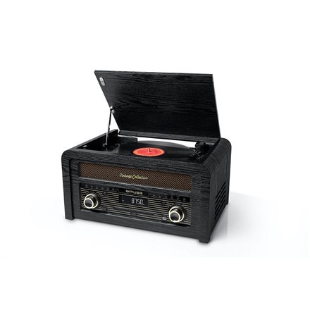 Muse Muse | MT-115W | Mikrosystem gramofonowy | Port USB | Wejście AUX | Odtwarzacz CD | Radio FM | Połączenie bezprzewodowe