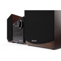 Sharp Sharp XL-B512(BR) Mikrosystem Hi-Fi, CD/FM/USB/Bluetooth v5.0, 45W, brązowy Sharp | Mikrosystem Hi-Fi | XL-B512(BR) | Port USB |